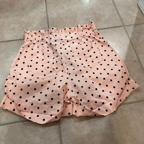 Who What Wear Women's High Waist Short Pink Black Size 12 - Picture 2 of 3